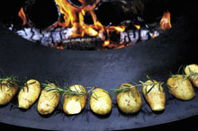 Feuerring- Kartoffeln grillieren