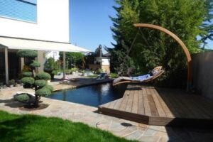 10-10-1026-01 Gartengestaltung mit Teichanlage