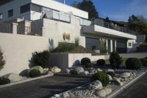 10-10-2000-02 Gartengestaltung am Neubau